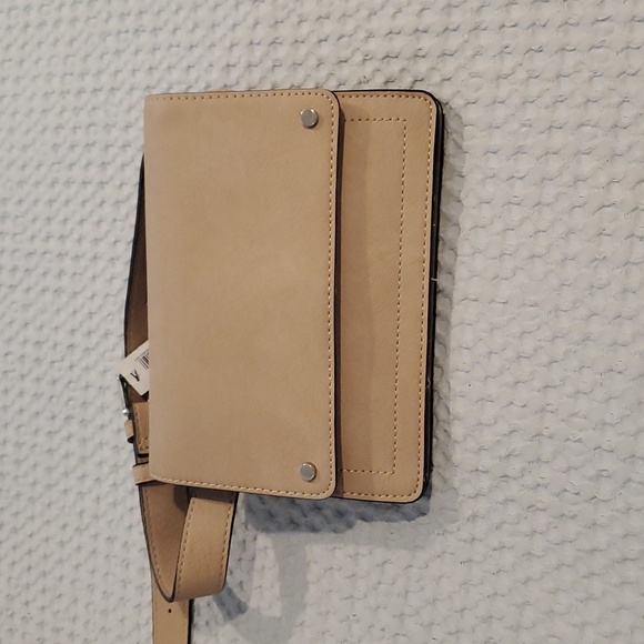 Express Handbags - NWT Express Tan Waist Fanny Pack  Bag / Vegan Leather (#13)
